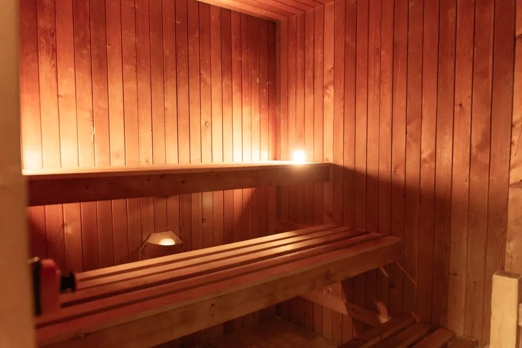 The Aquilla Health and Fitness Sauna